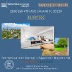 SOLD | CLOSED - 2850 SW 4th Avenue | Miami, FL 33129